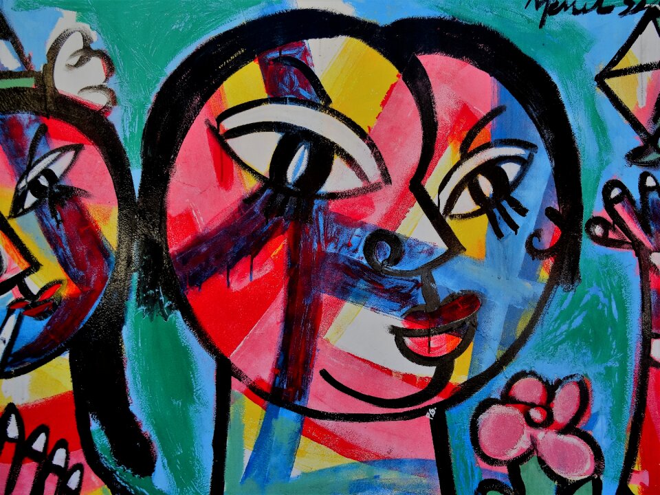 Face woman art