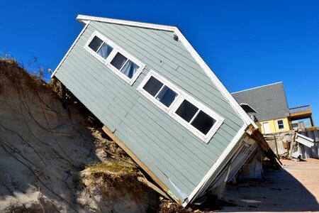 House damage destruction photo