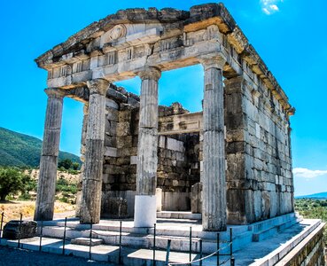 Greece ancient greece ruins photo