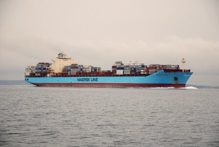 Container shipping ship photo