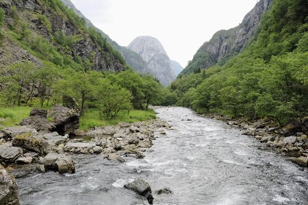 Norway landscape water idyllic photo