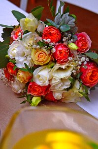 Centerpieces bride rose