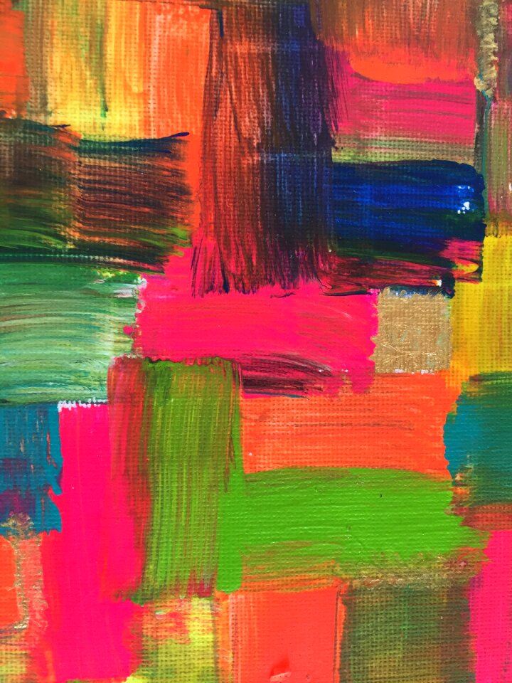 Colors painting creative