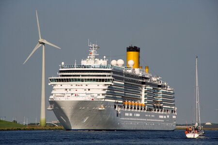 Cruiseship north sea vacation