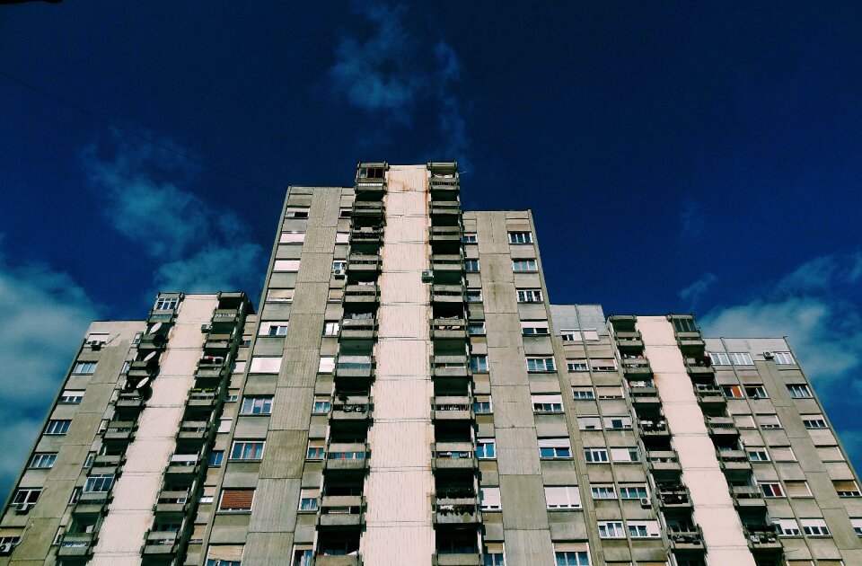Architecture street sky