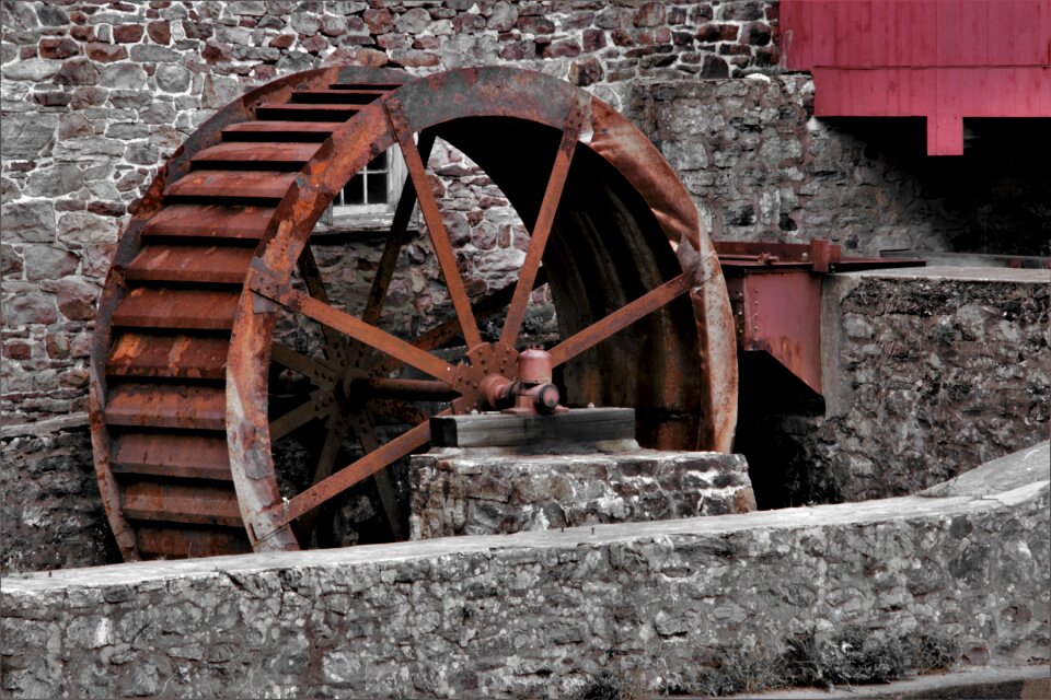 Architecture watermill machinery
