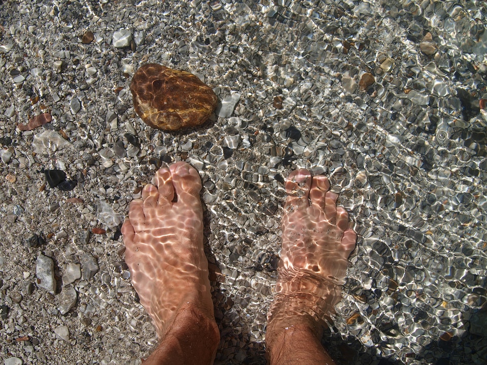 Mood from above feet