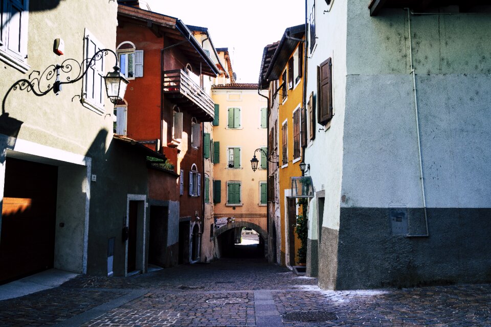 Garda alley historic old town