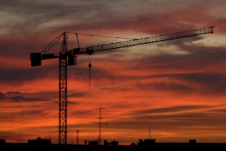 Swiss francs german sunset