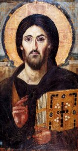 Icon jesus byzantine