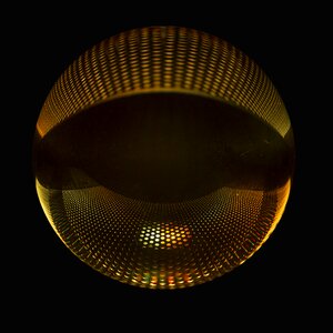Ball perforated sheet round