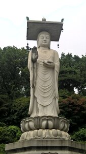 Temple statue buddha
