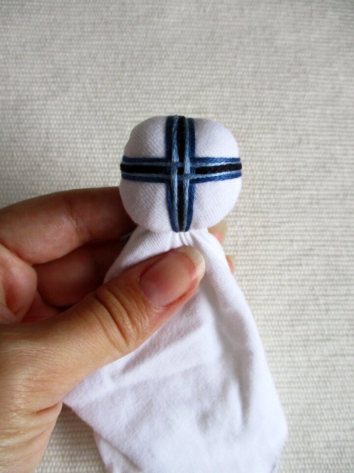 Head head doll folk toys