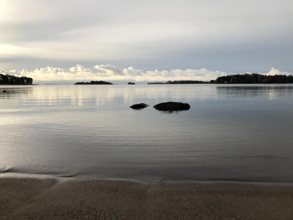 Morning stone sky