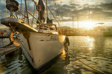 Marina maritime pier photo