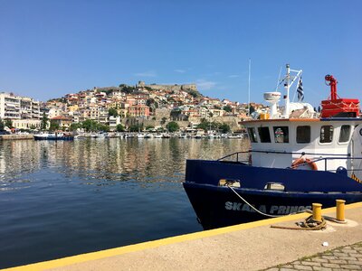 Port ship landscape