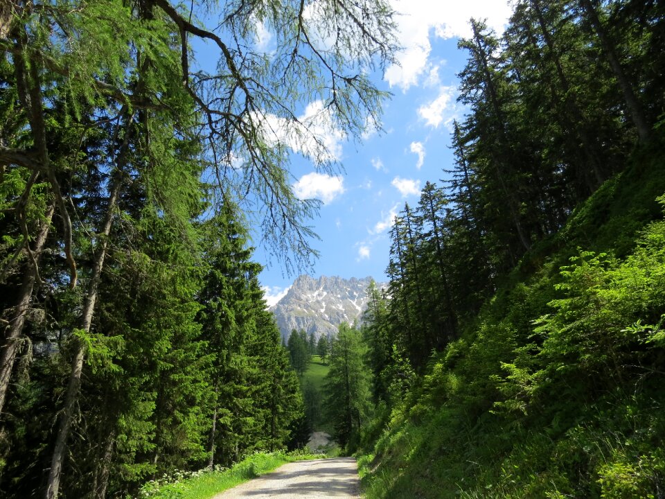 Nature mountains hiking