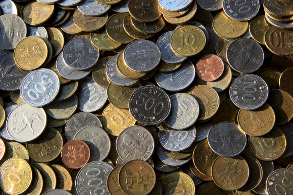 Money korea money currency