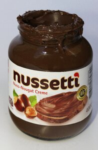 Nut nougat sweet delicious photo