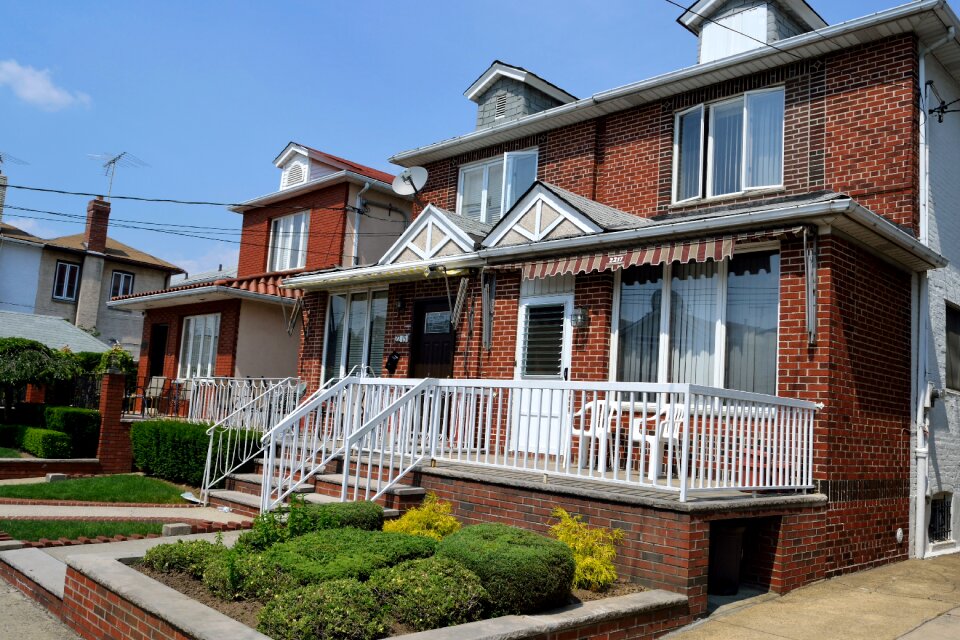 Real-estate brick house brick home
