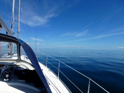 Sail ocean blue