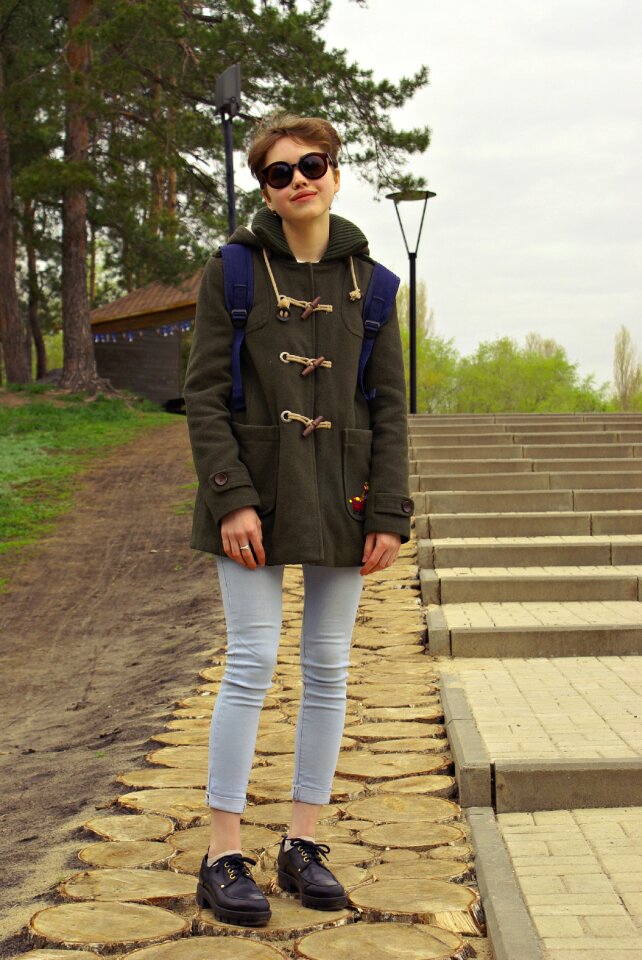 Coat autumn youth