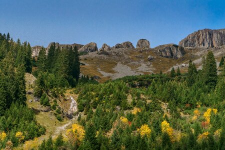 High mountains alpine schwarzwassertal photo