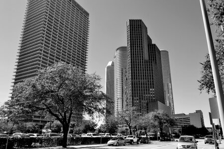 Buildings tall skyscrapers