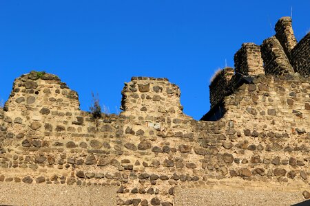 Masonry ruin viewpoint
