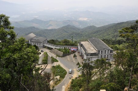 Beautiful scenery ba na vietnam ba na mountain
