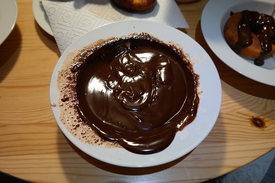 Sweet brown chocolate