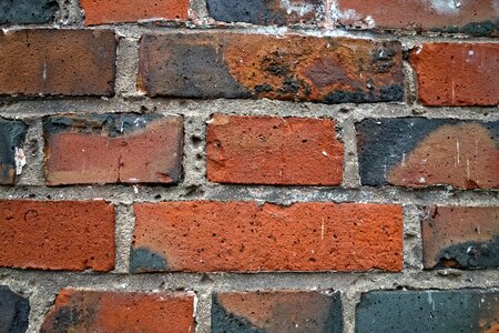 Red brick wall red brick brick wall background photo