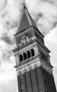 Steeple st mark's square bell tower photo