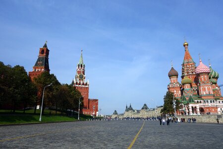 Kremlin architecture space photo