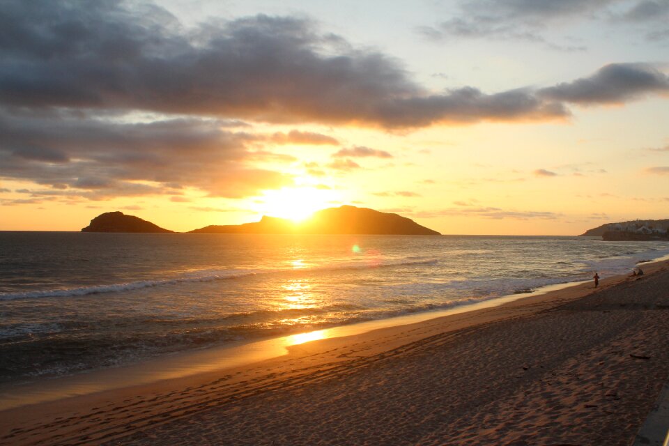 Sunset mazatlan islands