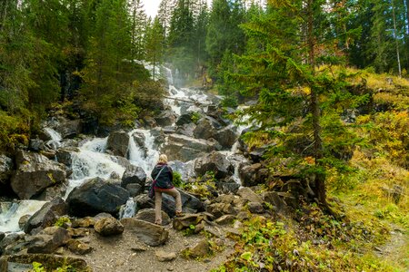 Alpe stones water photo