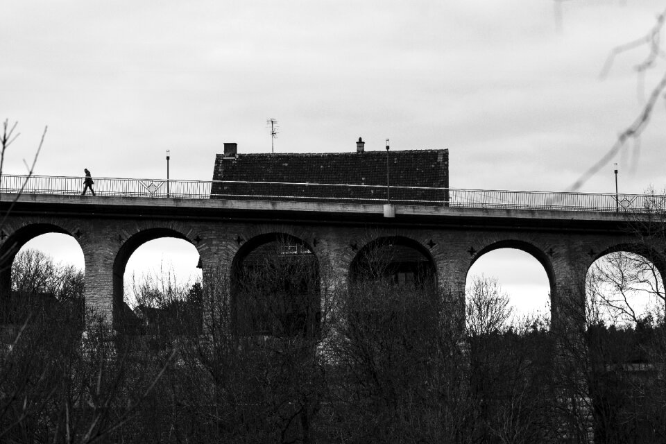 Historically architecture old bridge