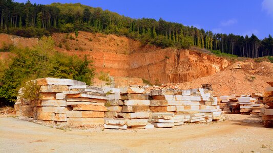 Forest mountain shipyard