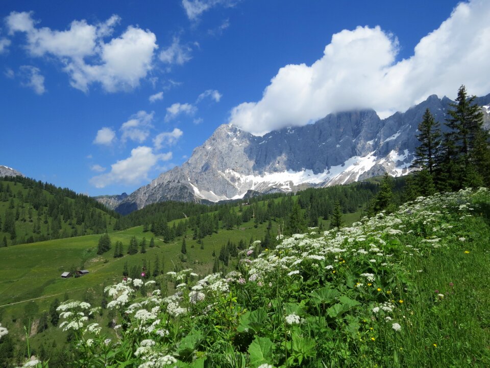 Austria blue sky nature photo