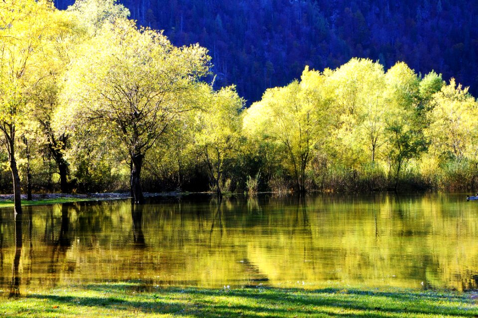 Lakes fusine italy nature