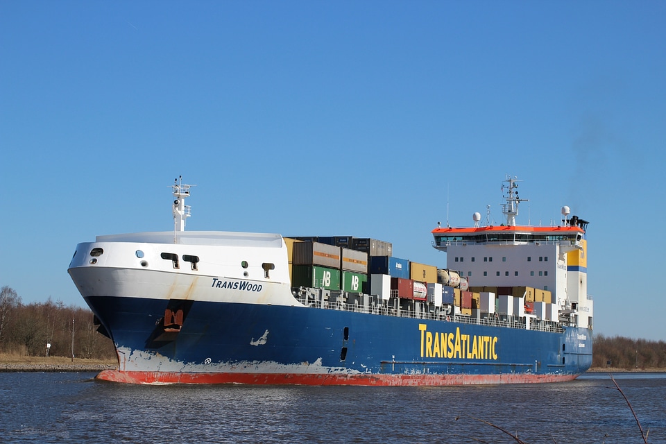 Container ship north america nok