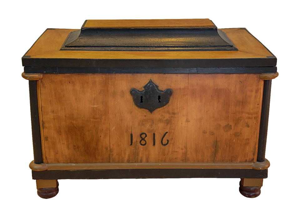 Coin chest treasure chest historically