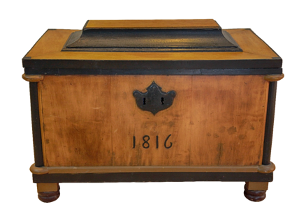 Coin chest treasure chest historically