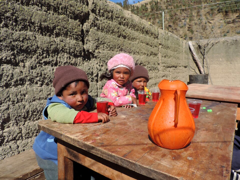 Children bolivia party