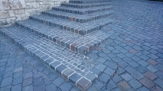 Stone stair architecture