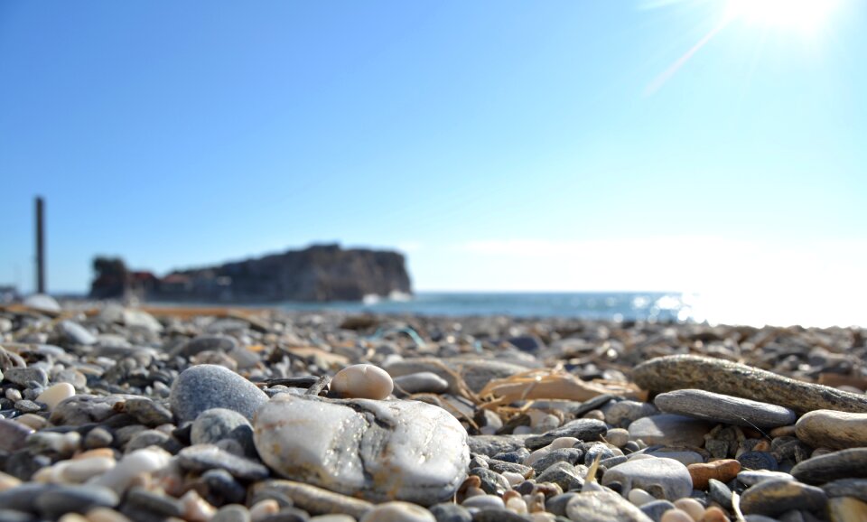 Mediterranean shore beach nature