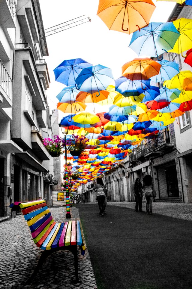 Colors urban tourist
