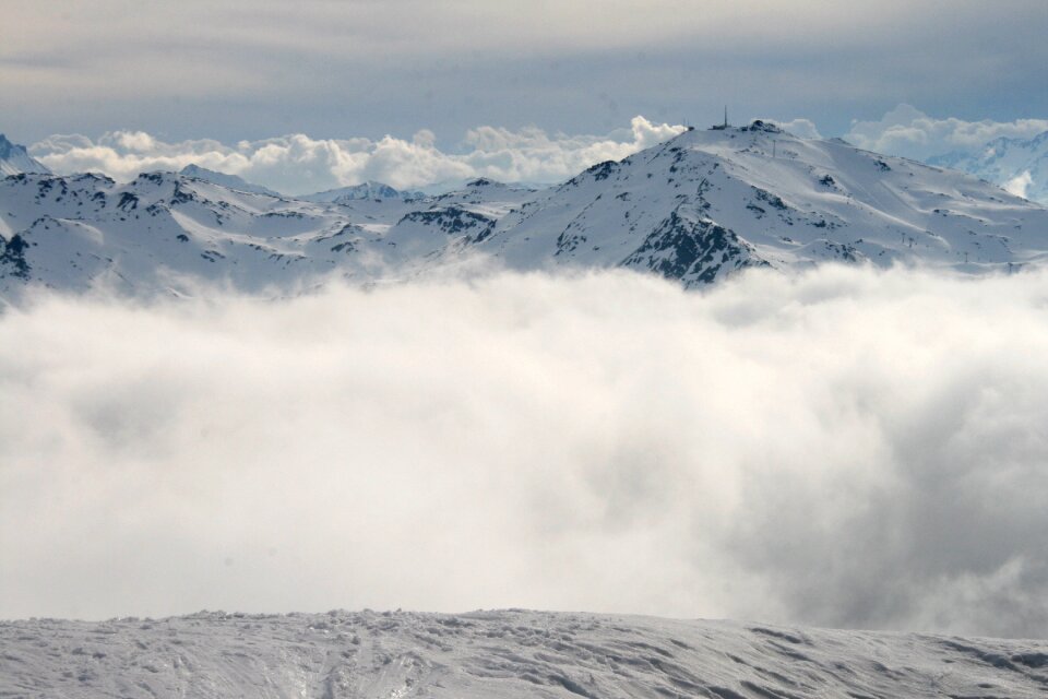 Landscape winter nature