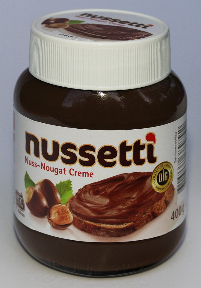 Nut nougat sweet delicious