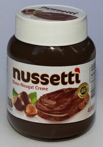 Nut nougat sweet delicious